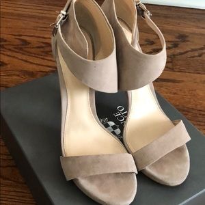Vince Camuto Suede Heeled Sandals